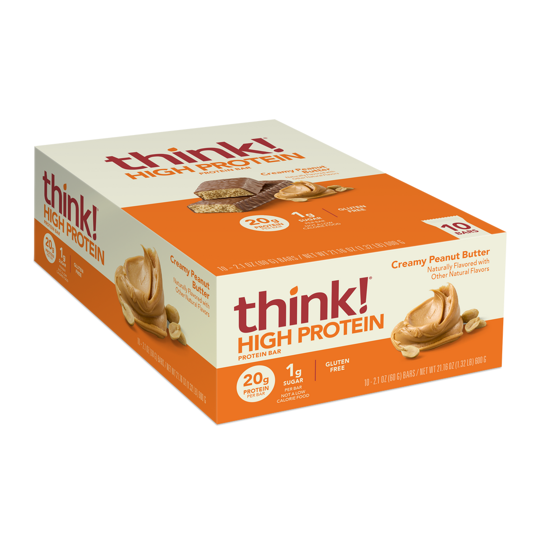 High Protein Bar, Creamy Peanut Butter