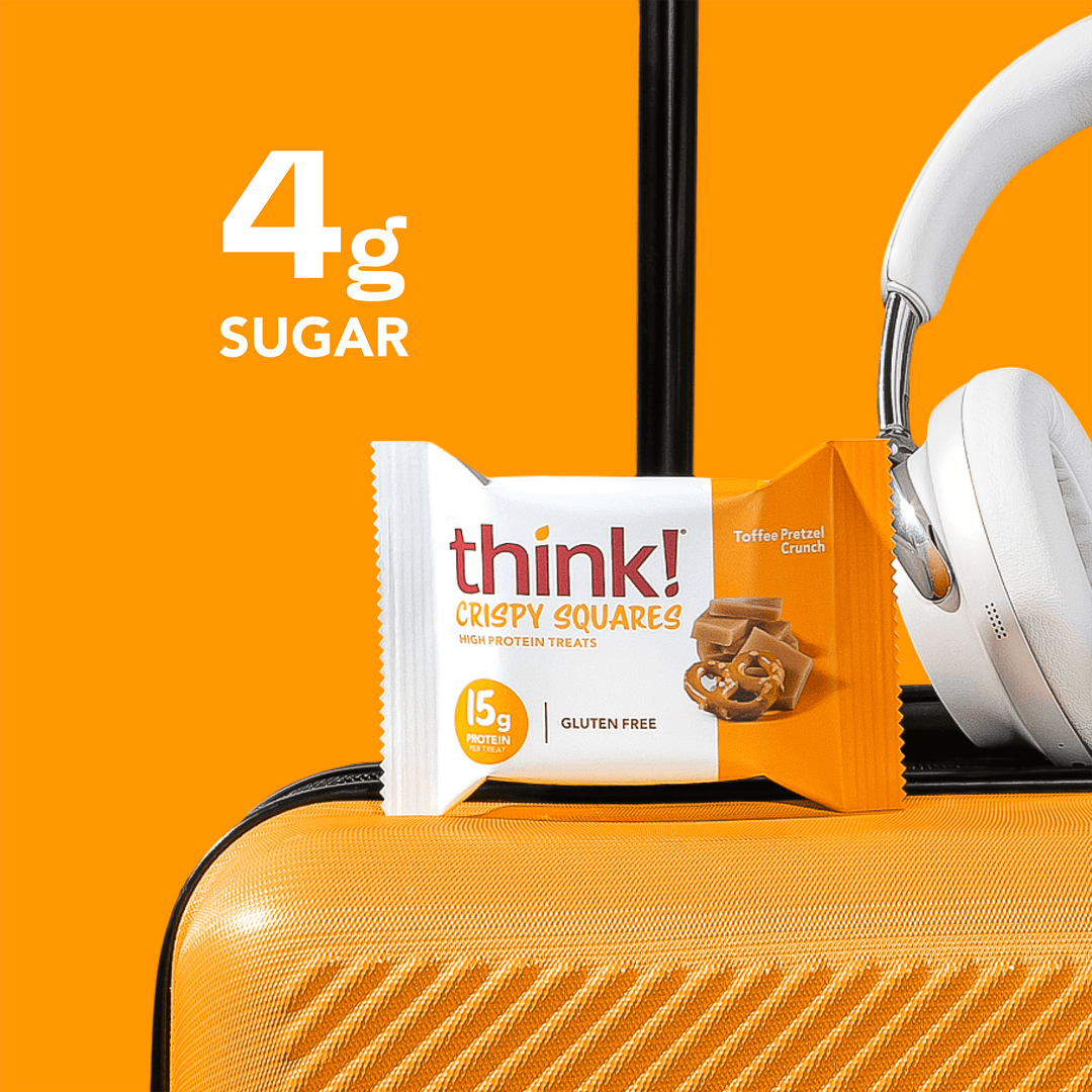 Crispy Squares Toffee Pretzel Crunch 4g sugar
